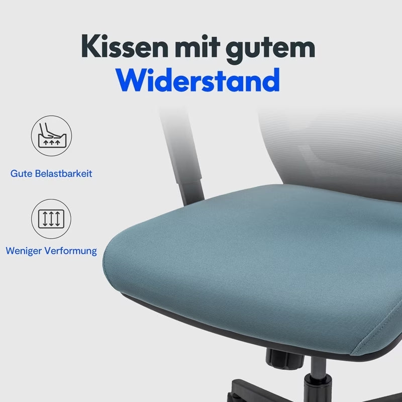 FlexiSpot BS3 Bürostuhl mit anpassbarer Lendenwirbelstütze für gesunden Rücken