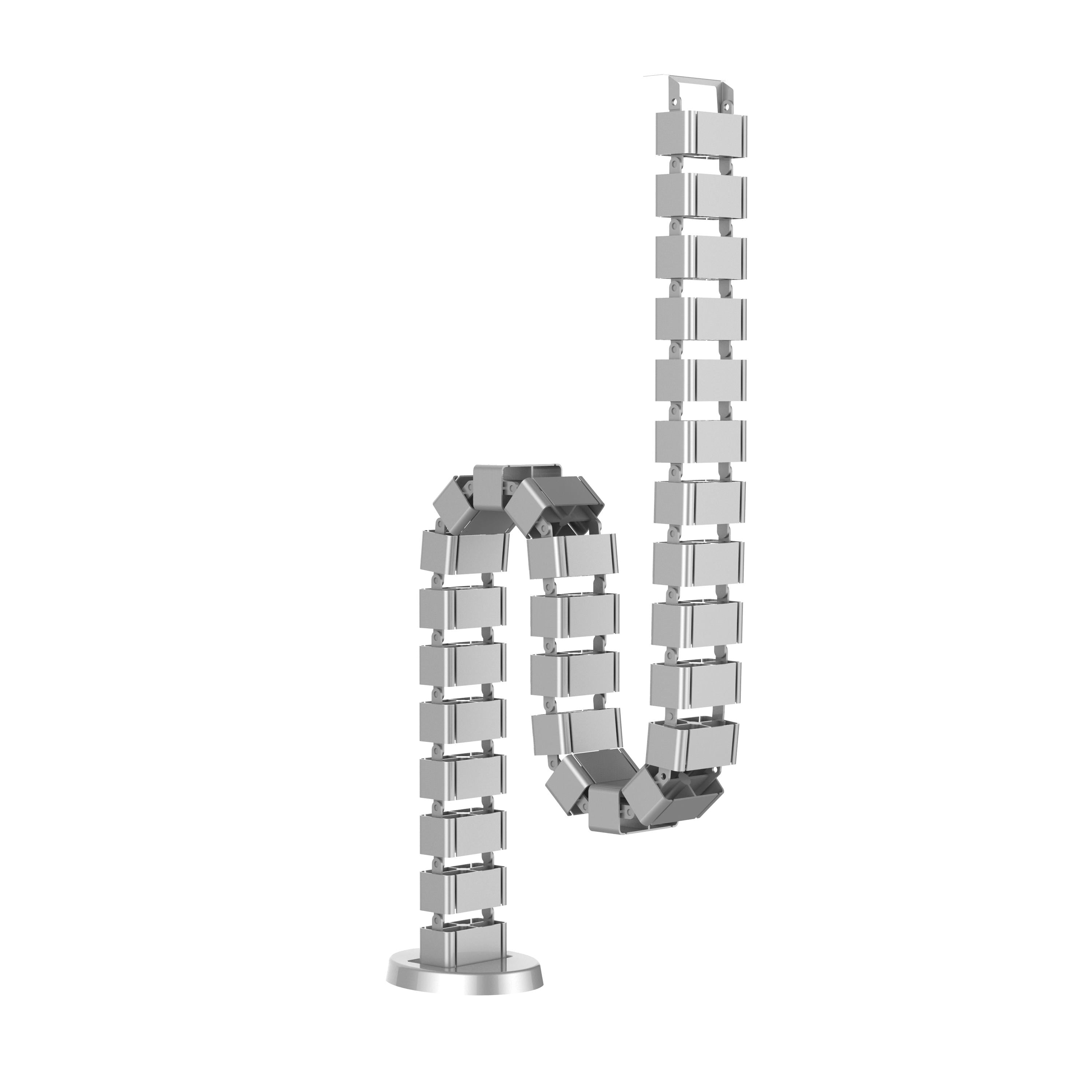 FlexiSpot CMP017 Kabelkanal mit flexiblen, abnehmbaren Gliedern für individuelle Anpassung