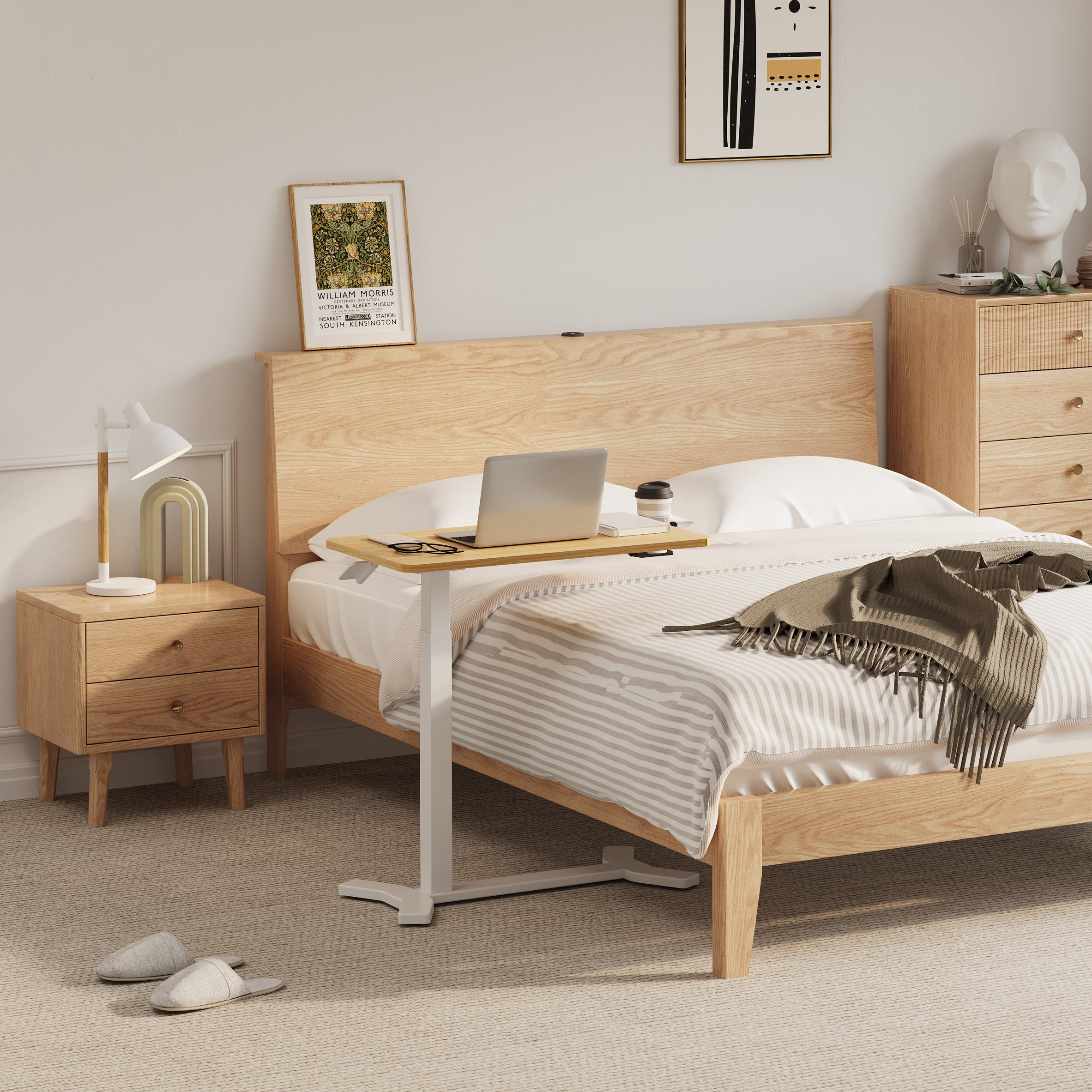 FlexiSpot H5M multifunktionaler Beistelltisch mit stilvollem Design für Wohn- und Arbeitsbereiche