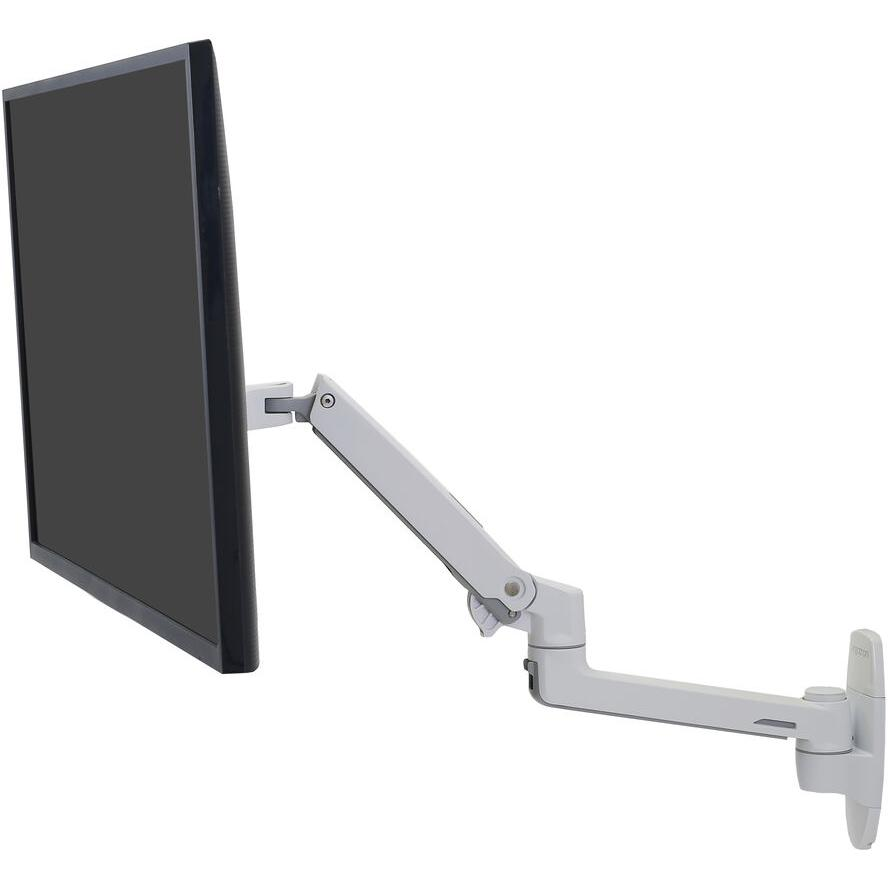Ergotron LX Wand-Monitorarm (45-243-216) Höhenverstellbar, Weiß, bis 34 Zoll & 11,3 kg