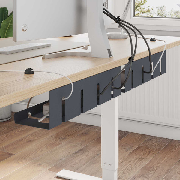 Minimalistische Kabelschublade „Base“ – 2er-Set für Festmontage