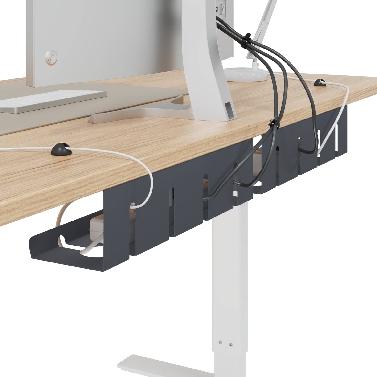 Unter Dem Schreibtisch Kabelmanagement Tray 2 Stk.