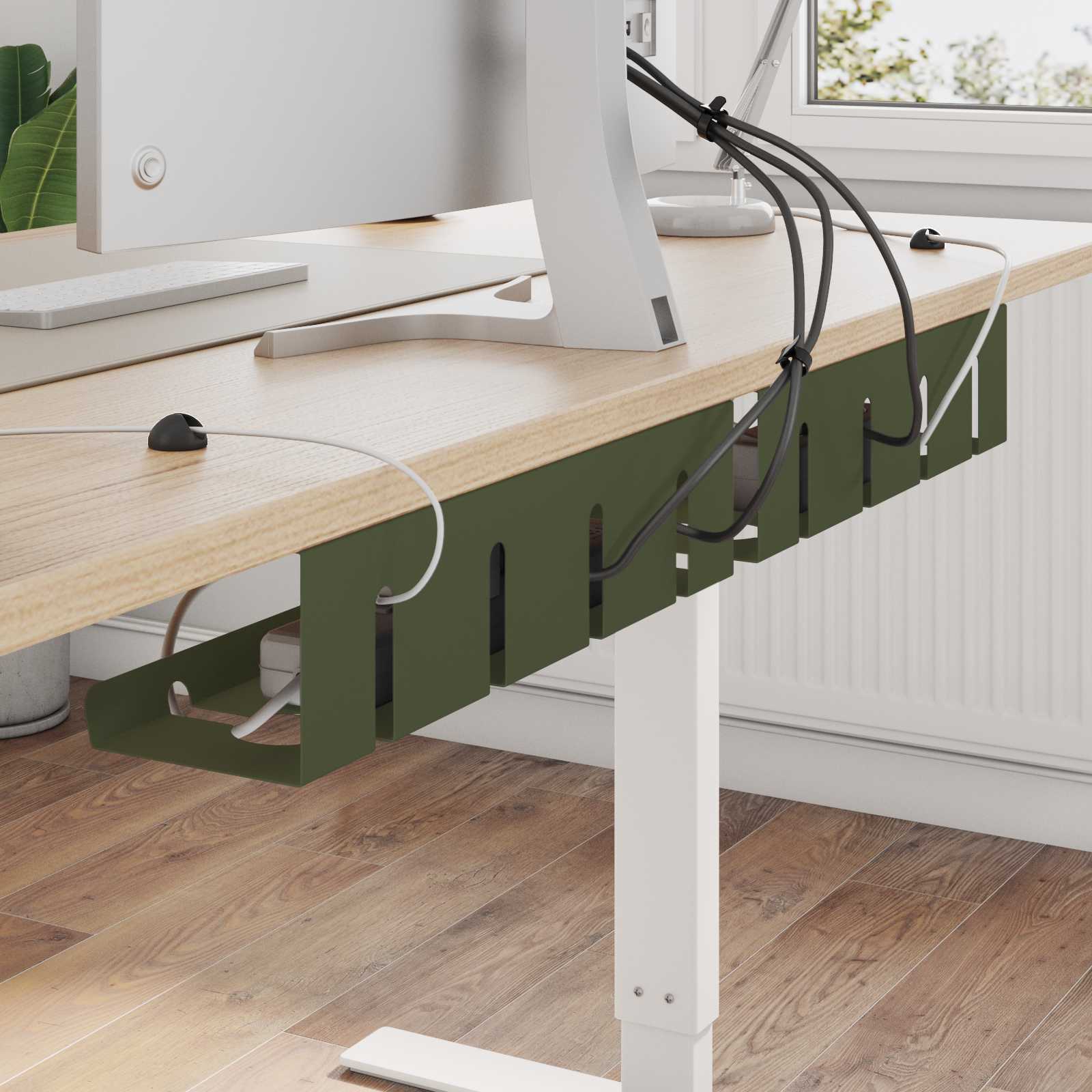 Unter Dem Schreibtisch Kabelmanagement Tray 2 Stk.