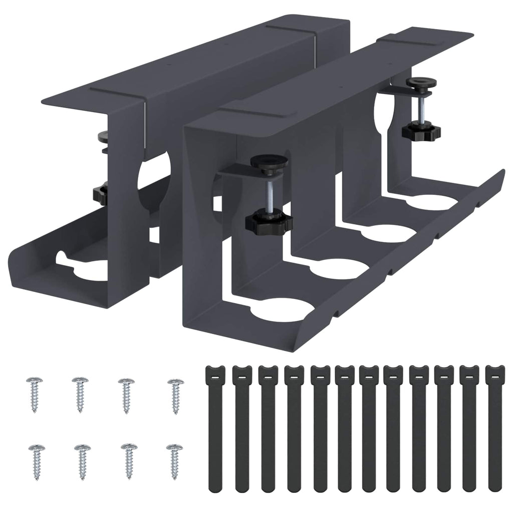 Unter Dem Schreibtisch Kabelmanagement Tray 2 Stk.