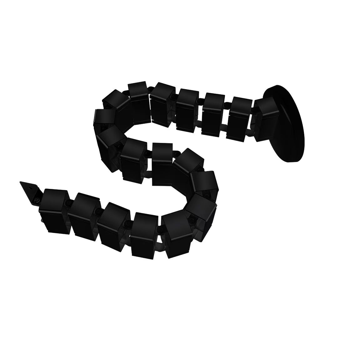  FlexiSpot CMP017 Kabelmanagement-Spine zur ordentlichen Kabelführung vom Boden zum Schreibtisch